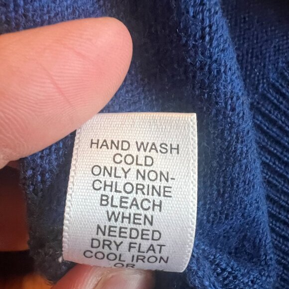 Banana Republic Full Zip Sweater, Men's Medium - Picture 5 of 6